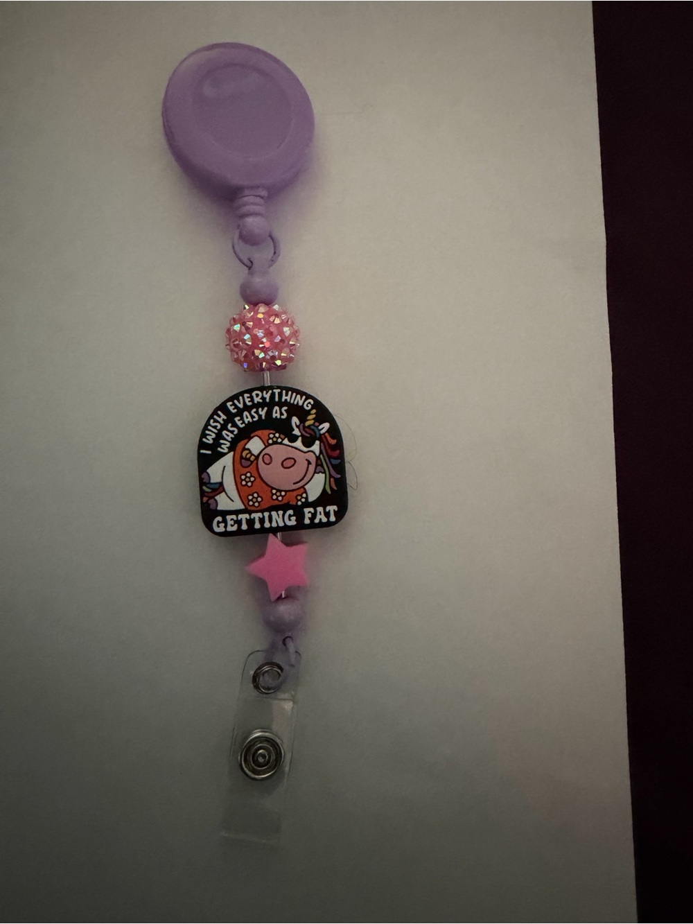 Badge Holders with Accent Beads